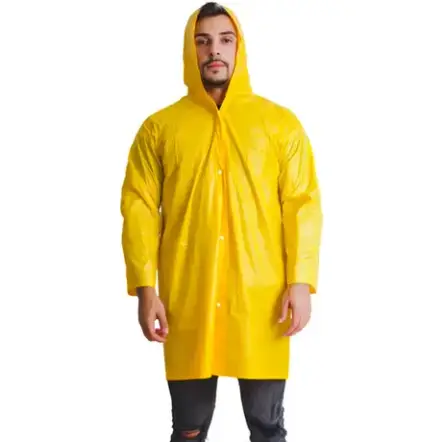 imagem do produto Capa de Chuva em PVC Maicol Amarela CA 28191 imagem do produto Capa de Chuva em PVC Maicol Amarela CA 28191