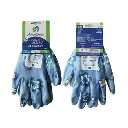 imagem do produto Luva Para Jardinagem ou Uso Geral Lalan Flowers CA 39621