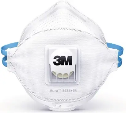 imagem do produto Respirador 3M Valvulado AURA 9322+BR PFF2