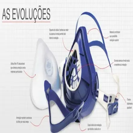 imagem do produto Respirador HoneyWell  Semi-Facial North 4200 Semi-Facial CA 29272