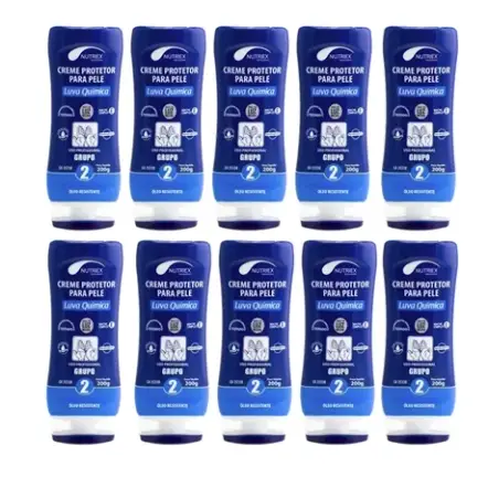 imagem do produto Creme Protetor Luva Química Grupo 2 Nutriex 200 Gramas- Ca 35338 Caixa Com 10 Unidades