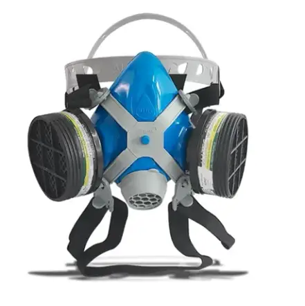 imagem do produto Respirador Semi-Facial Alltec kit 2402 + 2 Cartuchos Abek-1 Multigases CA 10463