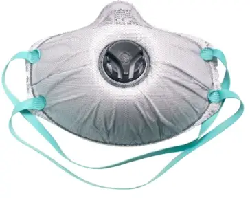 imagem do produto Máscara BLS ZERO 30C PFF3 Carvão Ativo Com Válvula Alta Proteção e Vedação 2 Camadas CA 42959