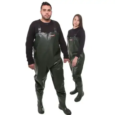 imagem do produto Macacão Para Saneamento Tipo Jardineira Pioneira Impermeável CA 52846