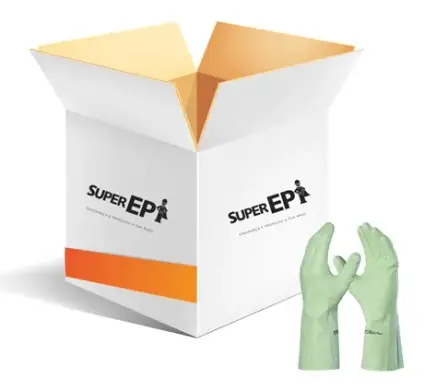 imagem do produto Luva Danny Maxi Látex Reforço Extra DA-300 Ca 13301 Verde - Caixa