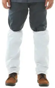 imagem do produto Perneira Impermeável Duvek 2000 Branco Gramatura 50 - kit Com 5 Pares