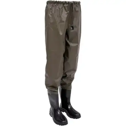 imagem do produto Calça Para Saneamento 100% Imperméavel Com Botas Acopladas Vértice Verde Militar CA 43187 imagem do produto Calça Para Saneamento 100% Imperméavel Com Botas Acopladas Vértice Verde Militar CA 43187