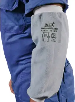 imagem do produto Mangote de Raspa Soldador Zanel Com Elásticos 40 Cm Embalado Individualmente Par CA 16073 imagem do produto Mangote de Raspa Soldador Zanel Com Elásticos 40 Cm Embalado Individualmente Par CA 16073