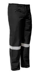 imagem do produto Calça de Chuva Preta Vértice Impermeável em Nylon Qualidade Superior e  Super Resistente CA 28740