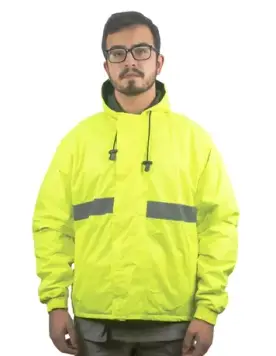imagem do produto Japona Operacional Vértice Com Capuz e Refletivo em Nylon Emborrachado Impermeável e Térmica CA 28729 imagem do produto Japona Operacional Vértice Com Capuz e Refletivo em Nylon Emborrachado Impermeável e Térmica CA 28729
