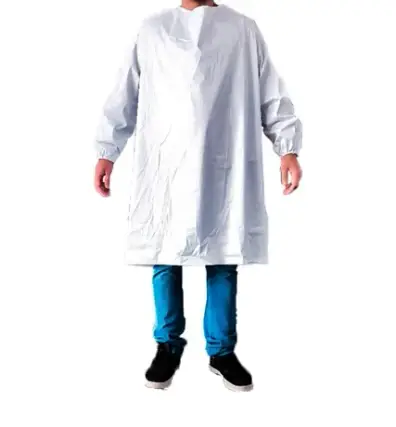 imagem do produto Avental de PVC  Barbeiro 1,20 x 0,70  Vinilseg Policap TOP fechamento Total CA 33301