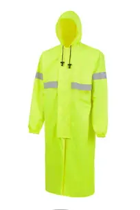 imagem do produto Capa de Chuva Vértice Linha Premium Amarelo Limão em Nylon Fechamento Duplo CA 28728