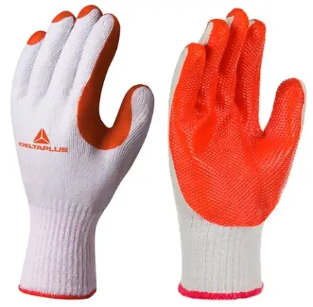 imagem do produto Luva de Segurança Delta Plus VE799 Algodão Com Poliéster e Revestimento em Borracha Natural CA 34861