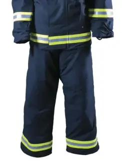 imagem do produto Calça para Bombeiro Refletiva Hércules HJ910T2 Impermeável Resistência ao Corte, Abrasão e Temperatura 250ºC CA  31931