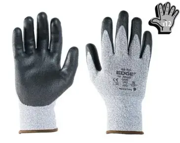 imagem do produto Luva Ansell Edge 48-701 Proteção ao Corte CA 33859 Embalagem com 12 Pares