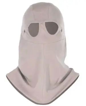 imagem do produto Capuz Balaclava Risco II NR10 2 Orifícios Commanders FR ATPV 9,4 Contra Arco Elétrico e Antichamas Cor Cinza CA 45749