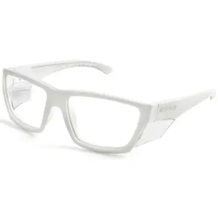 imagem do produto Óculos de Proteção Id Safety ID 105 Branco Tamanho 56 Permite Lentes Graduadas CA 48015