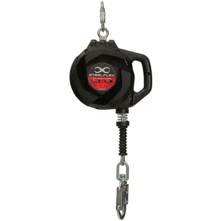 imagem do produto Trava-Quedas Retrátil Steelflex Cabo de Aço Inox 20 Metros STF-CQTQ0472S Anticorrosão