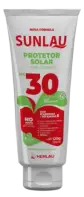 imagem do produto Protetor Solar Henlau Linha Sunlau Fator Fps 30 Uva e Uvb Com Repelente Icaridina Bisnaga 120 Gramas