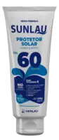 imagem do produto Protetor Solar Sunlau Marca Henlau Fator 60 Sem Repelente Bisnaga 120 Gramas