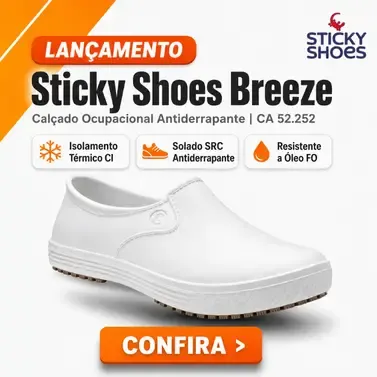 Fullbanner Lançamentos - Sitcky Shoes Breeze Branco