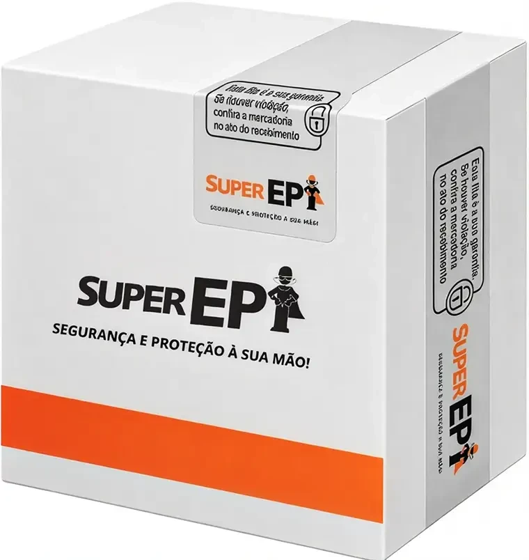 Embalagem oficial da Super EPI