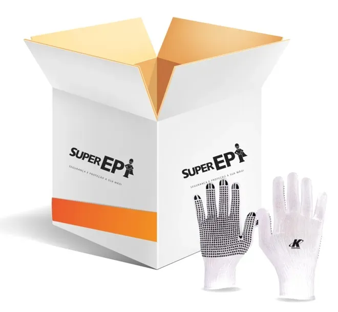 Luva de Helanca com Pigmento Kalipso CA 15617 - Caixa