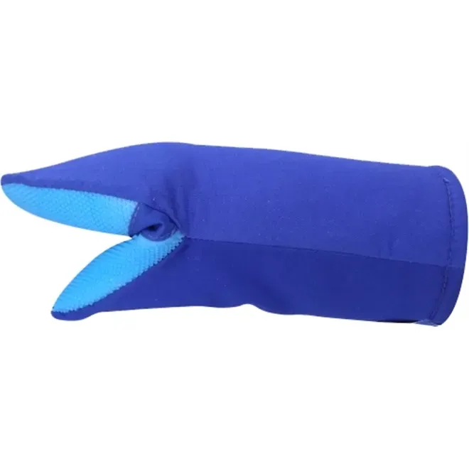 Luva Térmica Profissional Bico de Pato Até 500º RRA Therm Ruber 30 Cm Palma em Silicone CA 34489