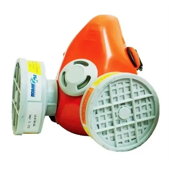 Respirador Sem Facial Com 2 filtros Inclusos Vapor Orgânico + P2 PFF2 Plastcor
