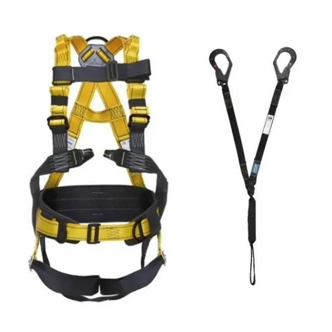 Cinturão Com Talabarte Dielétrico Cinto Vicsa VIC-26423 + Talabarte Duplo VIC-26805