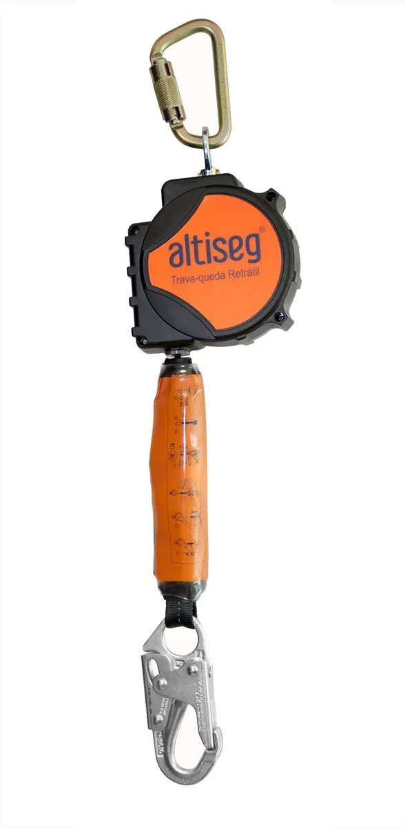 Trava-quedas Retrátil 3M Altiseg Em Fita 6 Metros Até 140kg  70804201559