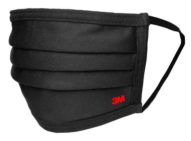 Máscara Facial Reutilizável 3M Nexcare Com Clipe Cor Preta Lávavel Modelo UU011253430