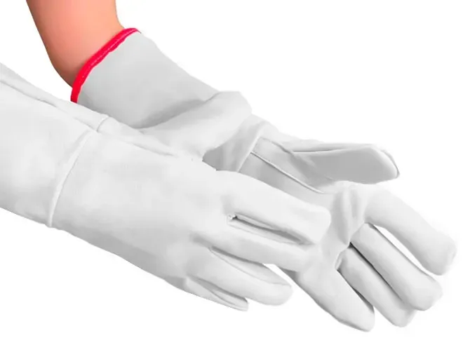 Luva de Vaqueta Total Heat Zanel Punho 20 Cm Com Forro Embalagem Individual Par CA 28750