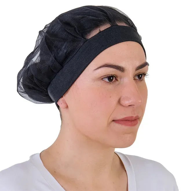 Touca de Organza Com Ribana Prevemax Embalagem Individual Com 2 Unidades