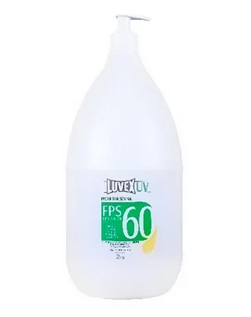 Protetor Solar Luvex UV FPS Fator 60 Com Repelente de Insetos Bombona de 2KG