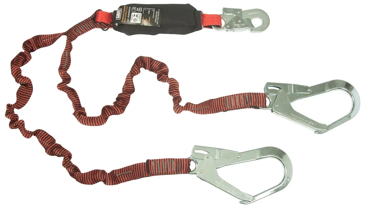 Talabarte Duplo Em Y Ultra Safe Expand Y MGO56 1,50 M Com Fita Tubular e Abs USL0056EX150