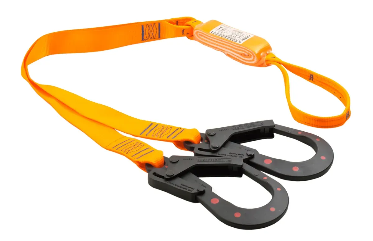 Talabarte em Y Com Abs Athenas AT YFE ABS-DE 1,35M Dielétrico e Retardante à Chama