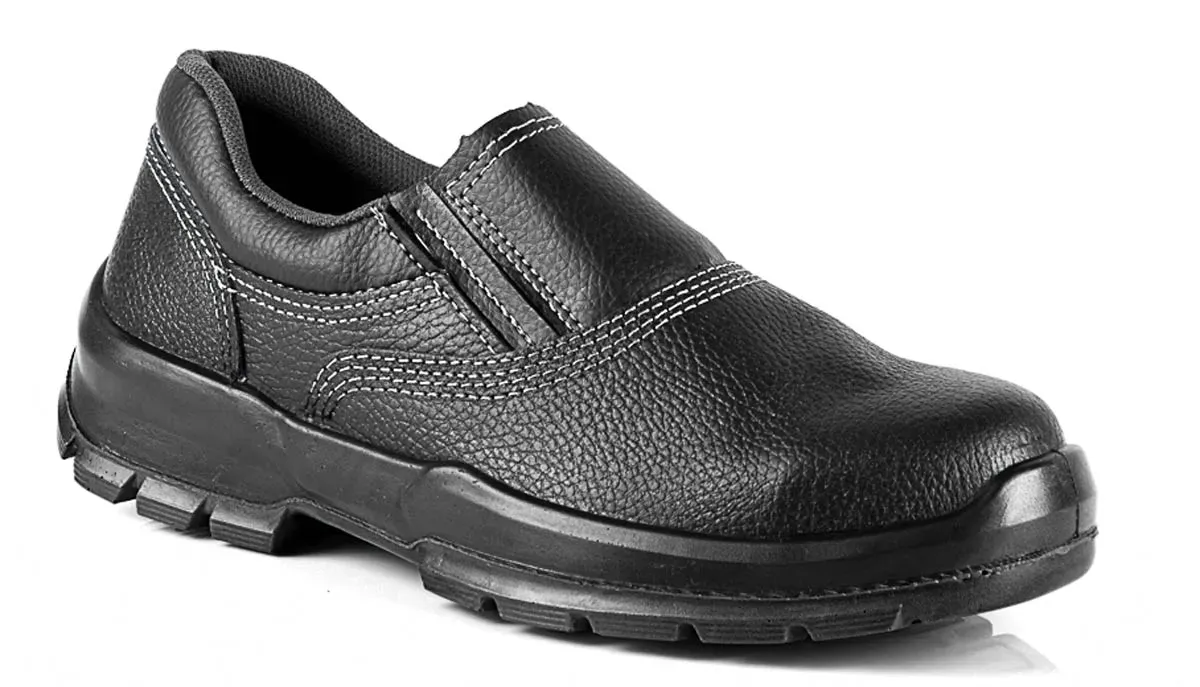 Sapato de Segurança Fujiwara Em Elástico Modelo LNFS Bico de Pvc e Colarinho Acolchoado CA 44713