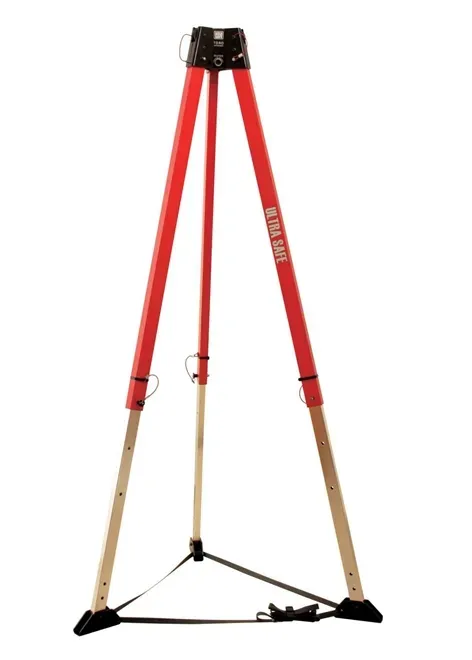 Tripé Ultra Safe Toro Para Espaço Confinado USTP0070033 Leve em Alumínio 5 Posições de Regulagem