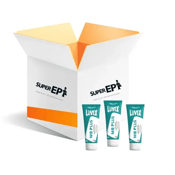 Creme Protetor Biológico Luvex MB Ação Bacteriostática CA 51375 - Caixa Master 60 Unidades