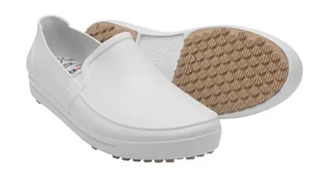 Tênis de Segurança Masculino STM Man Sticky Shoes Branco CA 44589