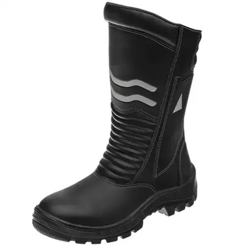 Bota de Segurança Militar Marluvas 65C32-BOM-SM-SA-BP Para Alta Temperatura Até 300º Bico de Pvc Atende NR10 CA 40452