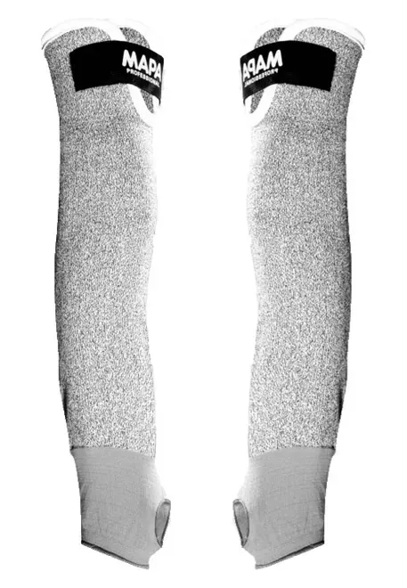 Mangote de Proteção Mucambo Krytech 538 Anticorte 60CM Sem Costura de Fibras  CA 44406