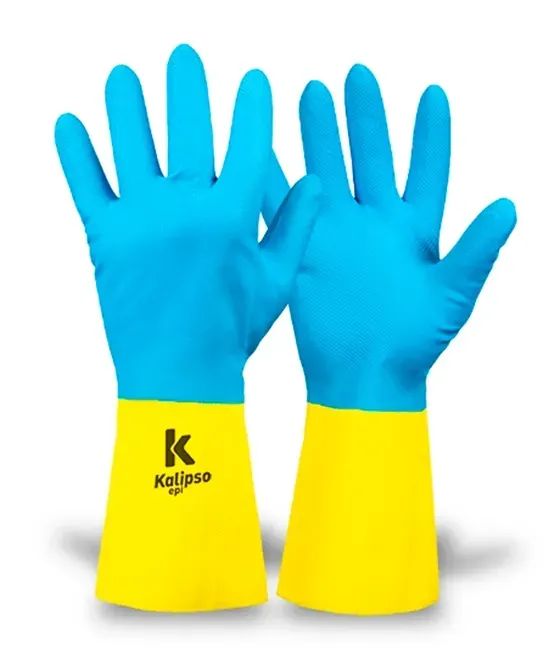 Luva de Proteção Kalipso Neoprex em Borracha Natural Banho Neoprene CA 15685