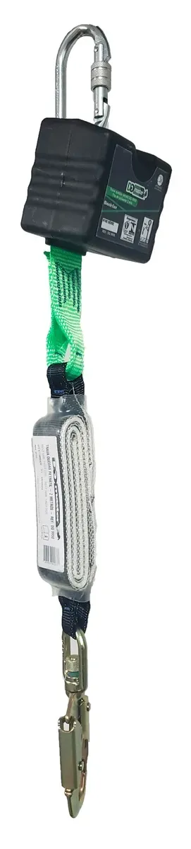 Trava-Quedas Retrátil DGMaster Block-Line DG 9950 com Fita de 45MM de 2 Metros
