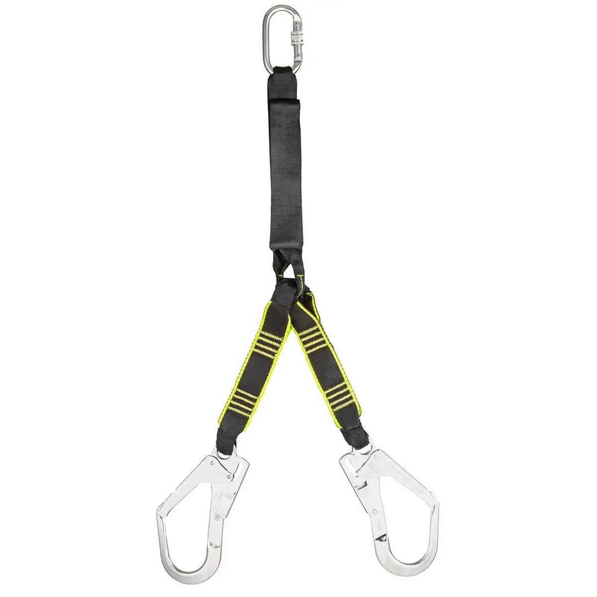 Talabarte Duplo Em Y Vicsa Vic-23601 Comprimento 0,85 Metros Ideal Para Baixas Alturas