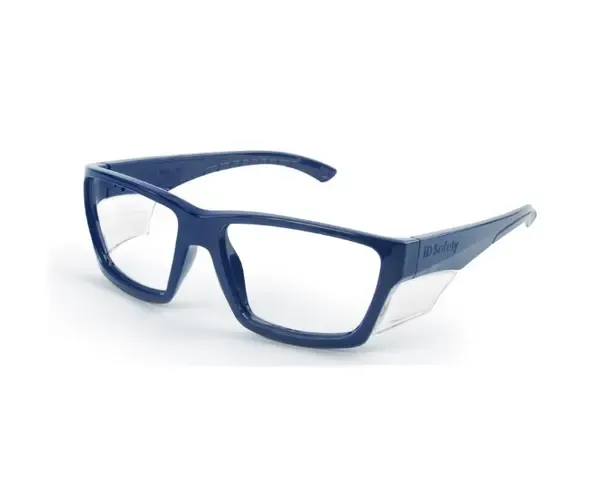 Óculos de Segurança com Grau ID Safety Modelo ID 105 Azul Tamanho 56 CA 48015