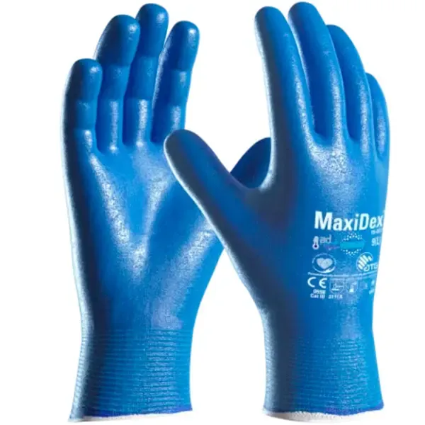 Luva Atg Maxidex Ad-apt Modelo Híbrido Manuseio de Precisão e Luva Descartável  Com a Tecnologia Virosan CA 51747