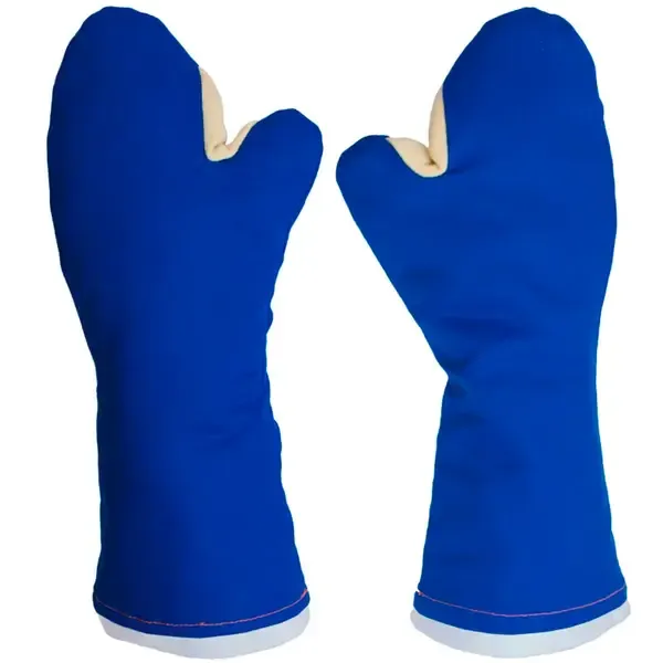 Luva Térmica Alta Temperatura Maicol Mão de Gato 45 Cm Reforço em Aramida CA 50007