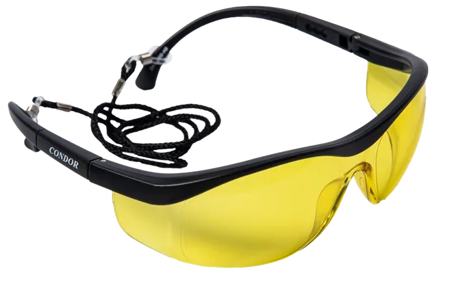 Óculos de Proteção Condor Danny Haste Regulável e Cordão DA-14900 CA 14992